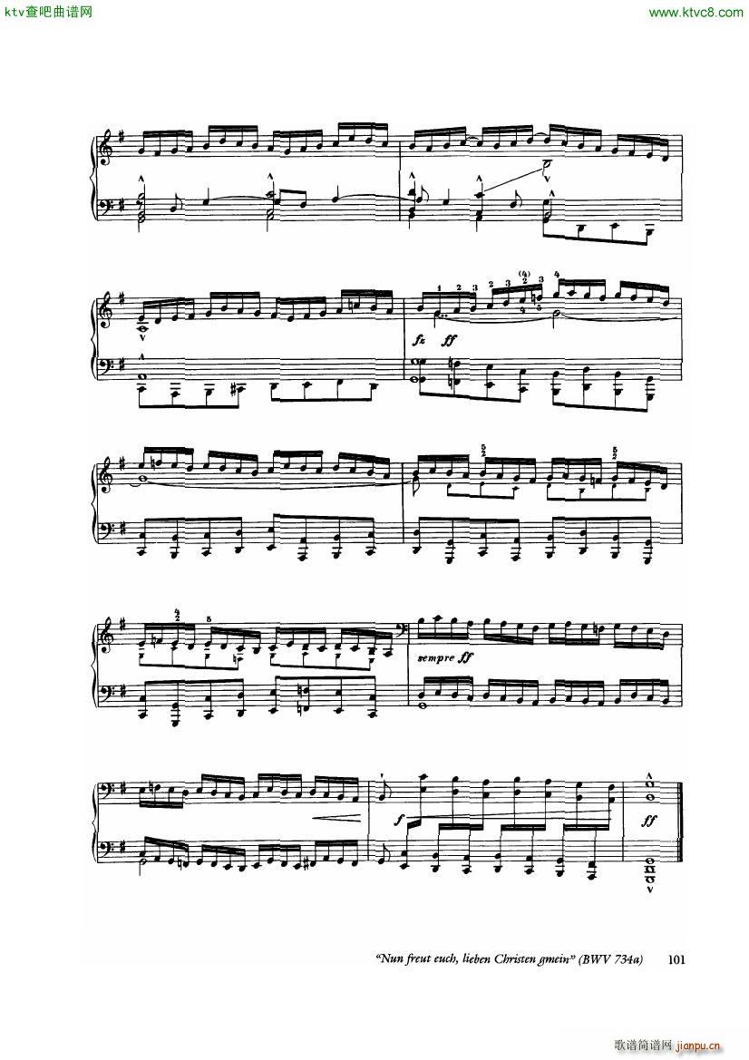 Bach Busoni Ten Chorale Preludes(V)15