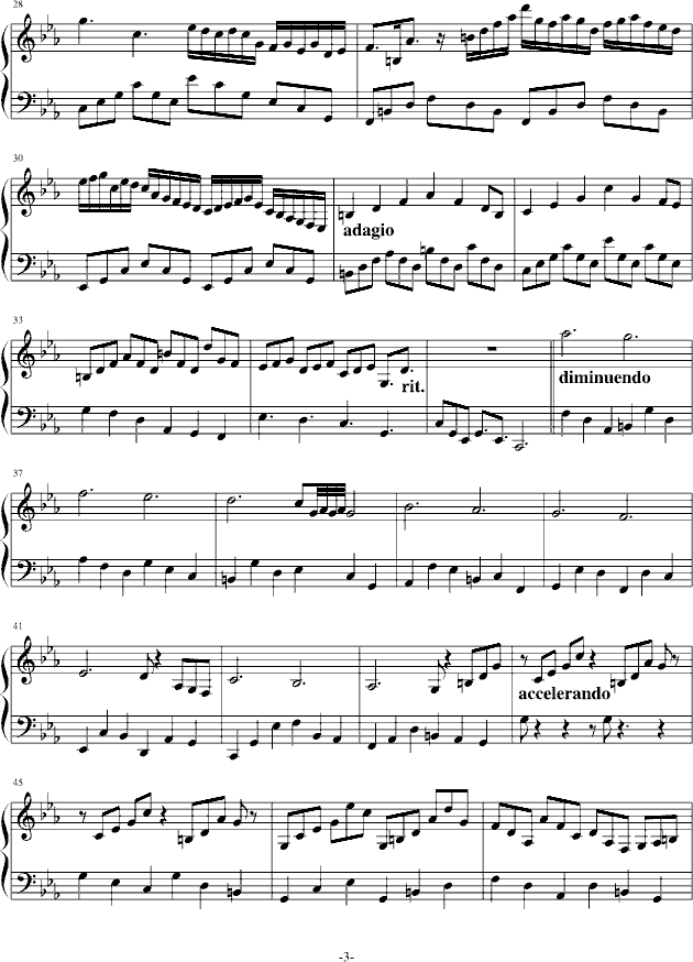 Nocturne in C minor(V)3