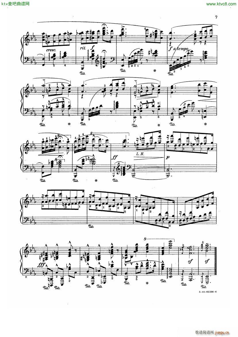 HOFMANN Valse caprice op53(V)6