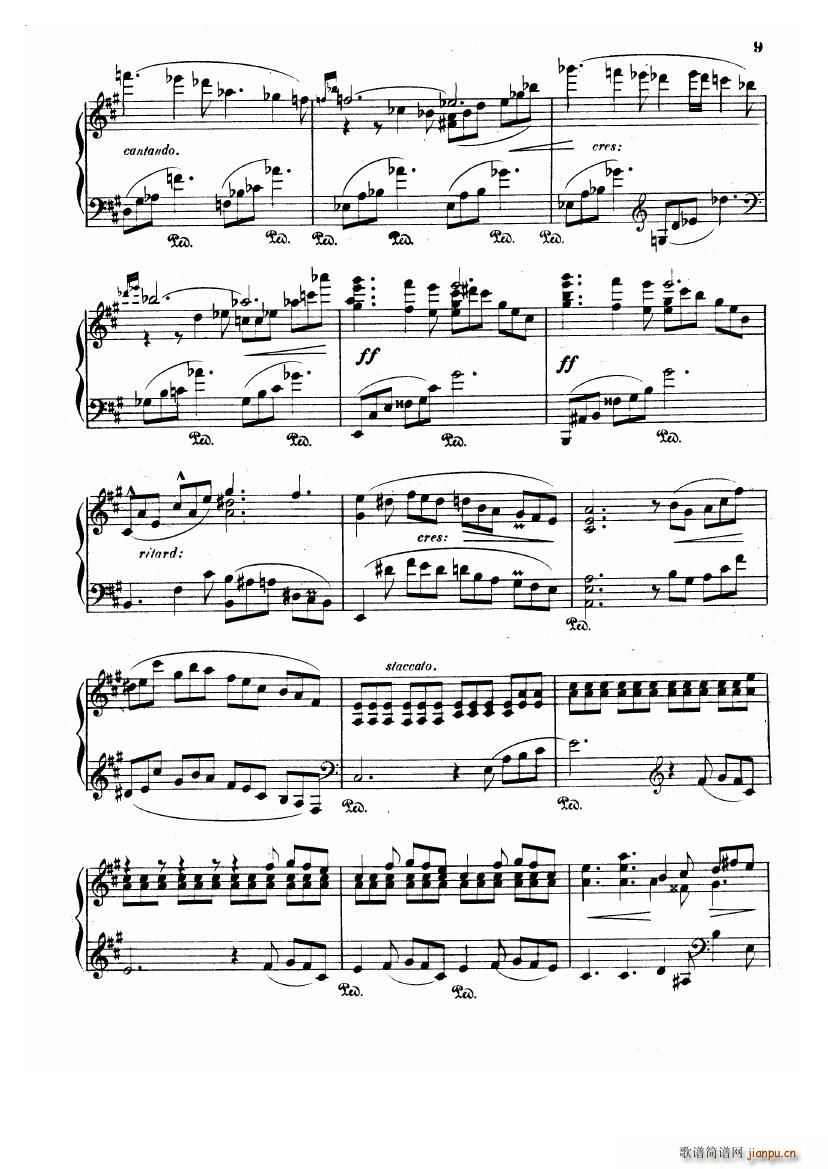 Albeniz op 72 Piano Sonata no 4(V)9