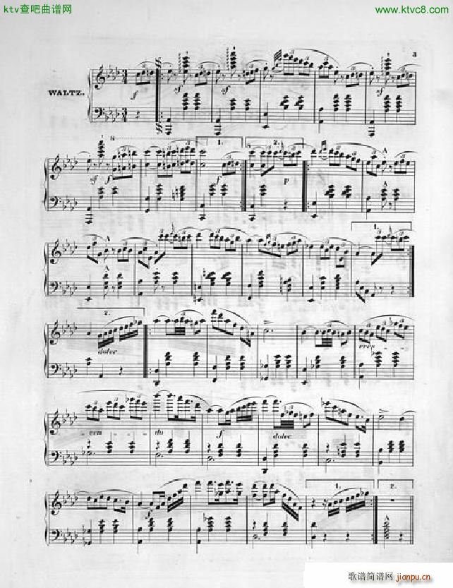 Carreno The Gottschalk Waltz(V)3