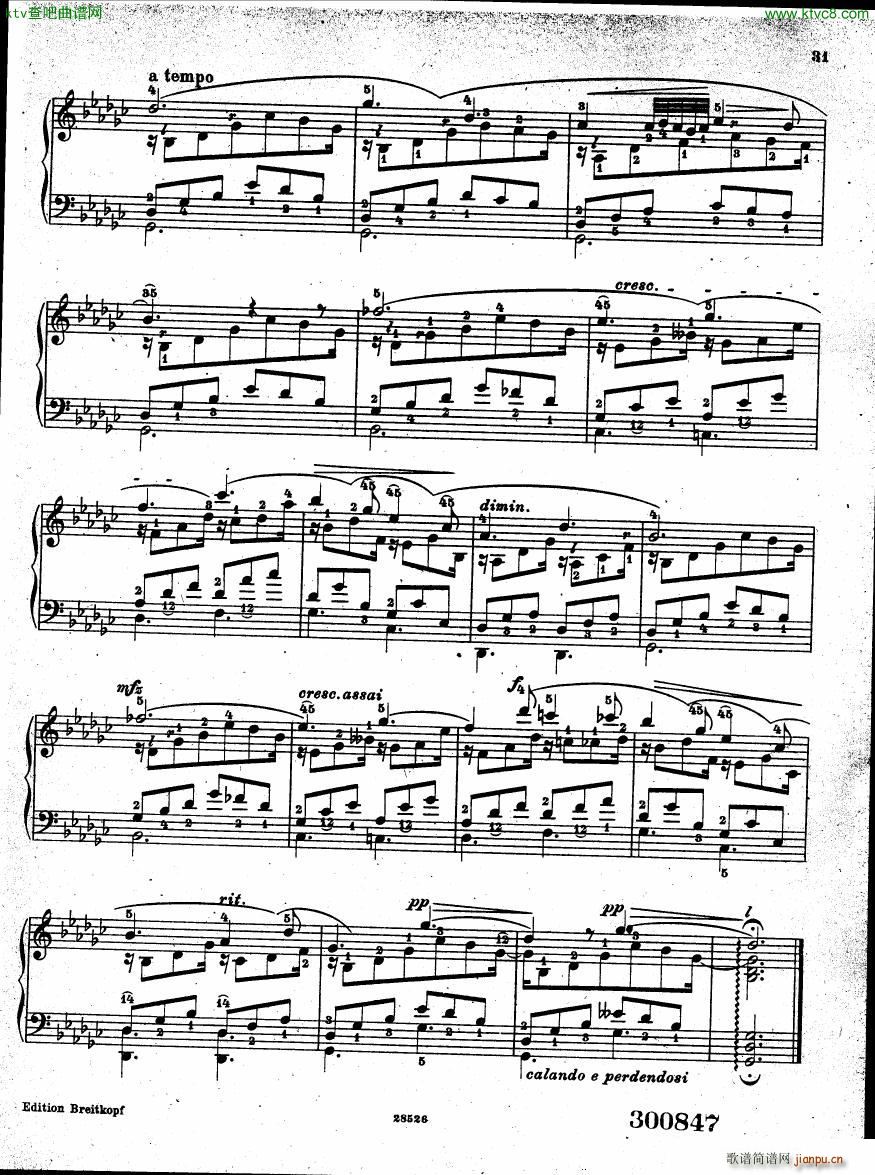 Henselt Piano Solo Album(V)30