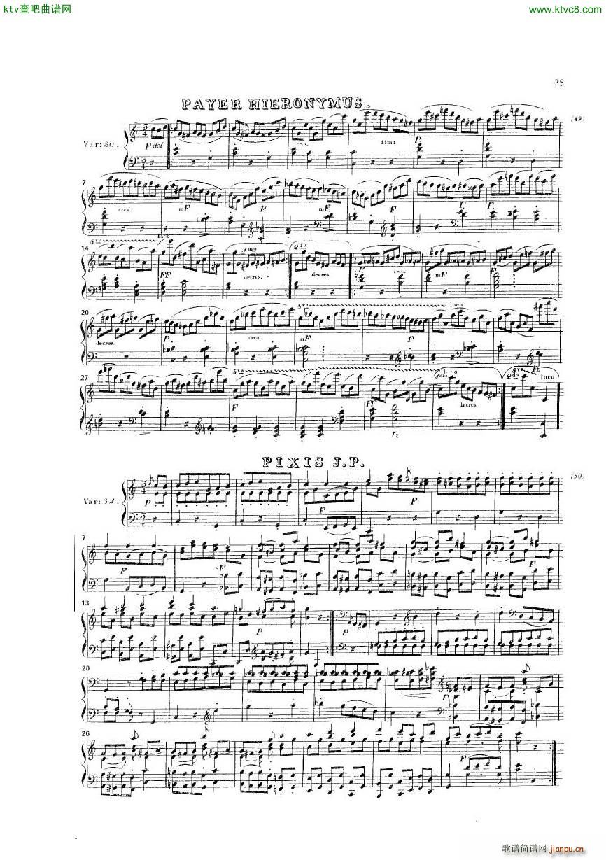 Diabelli Variationen(V)31