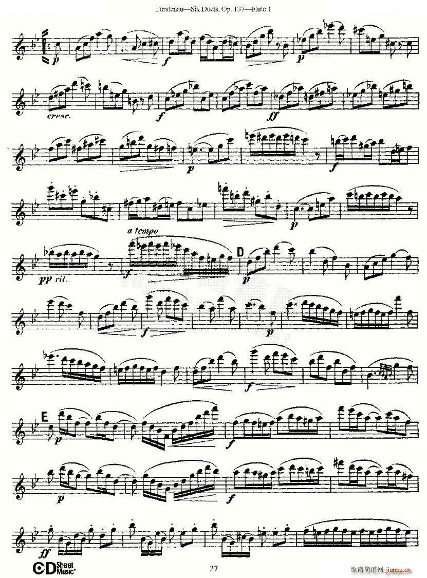 Six Duets Op 137 ֮  Ʒ 137̖ ~(V)3