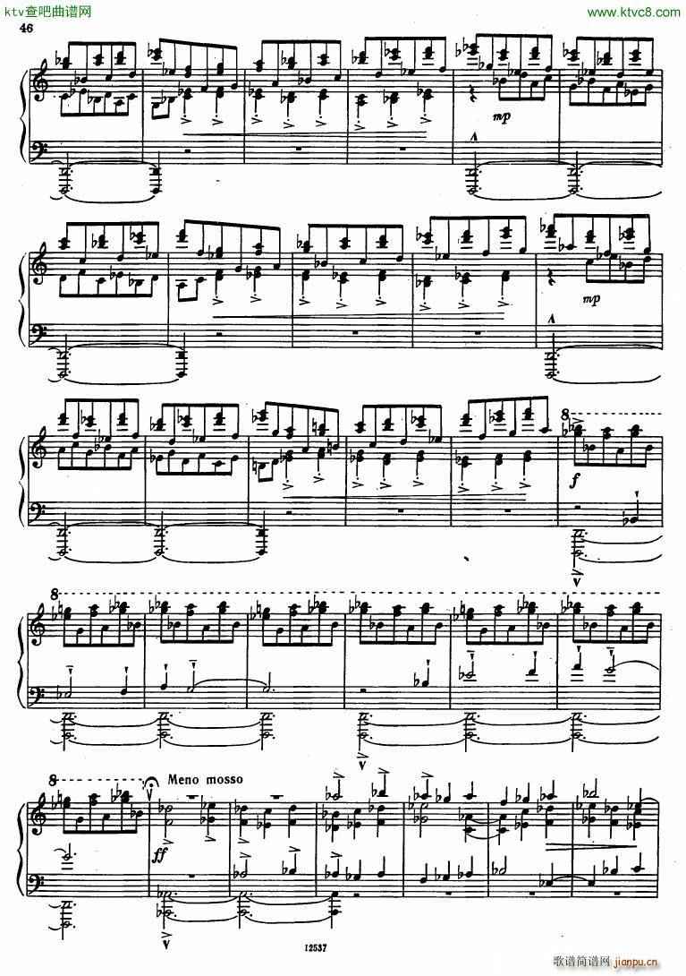 Flyarkovsky 6 preludes and fugues(V)46