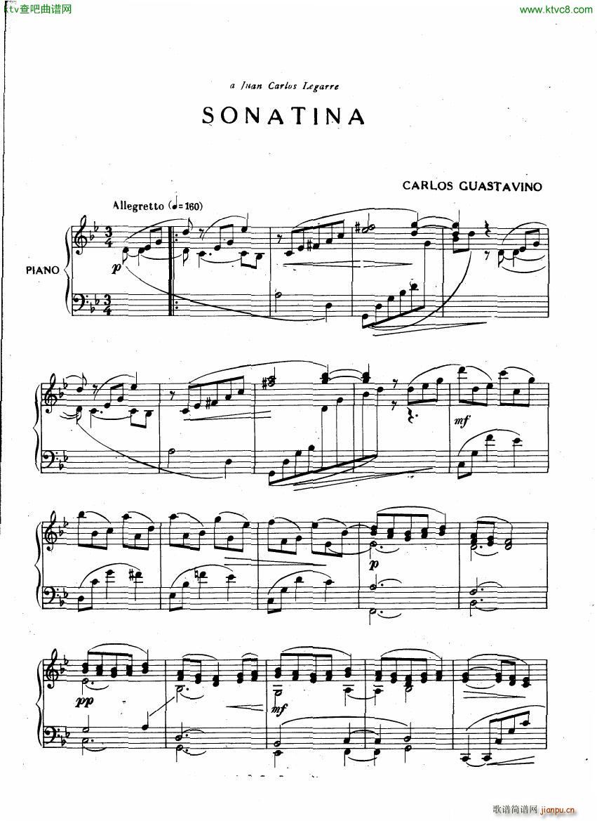 Guastavino Sonatina(V)1