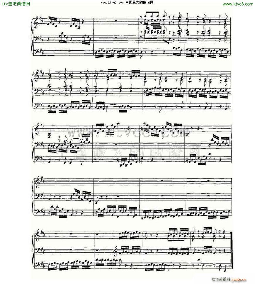 Prelude and Fugue in D Major BWV 532 L(fng)V(ʮּ)12