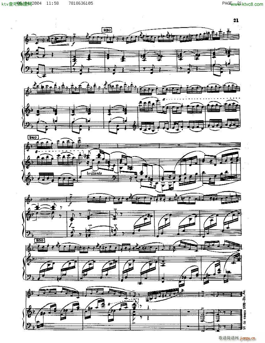Guastavino Sonata Para Clarinete Y Piano(V)21