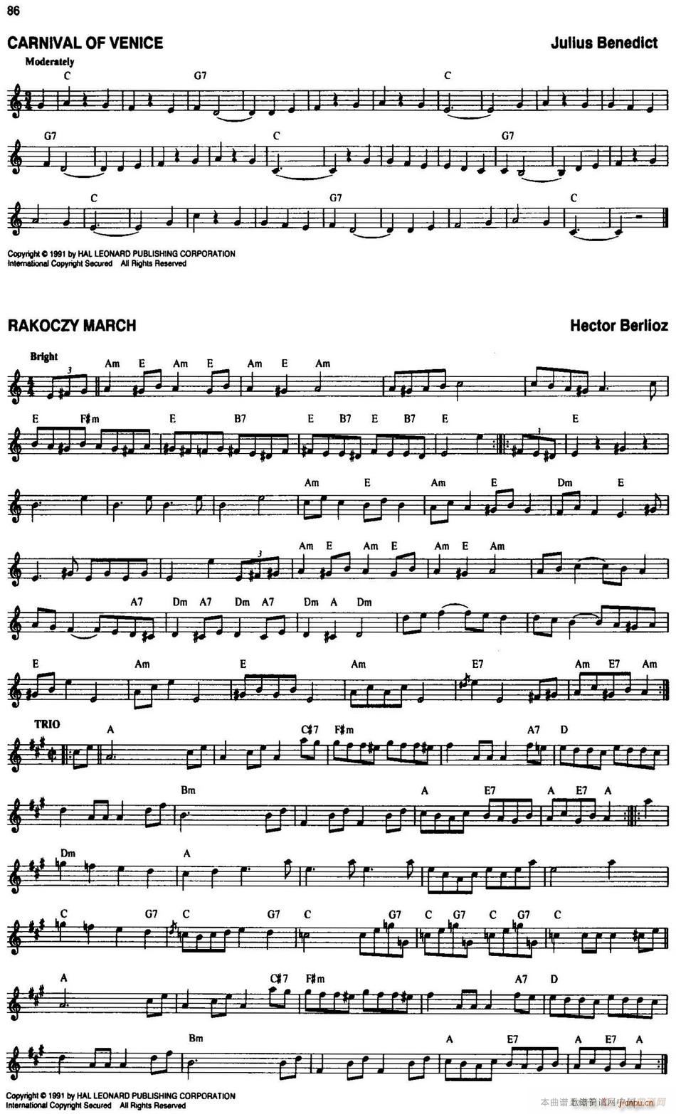 The Real Little Classical Fake Book P81 100(ʮ�ּ�����)6