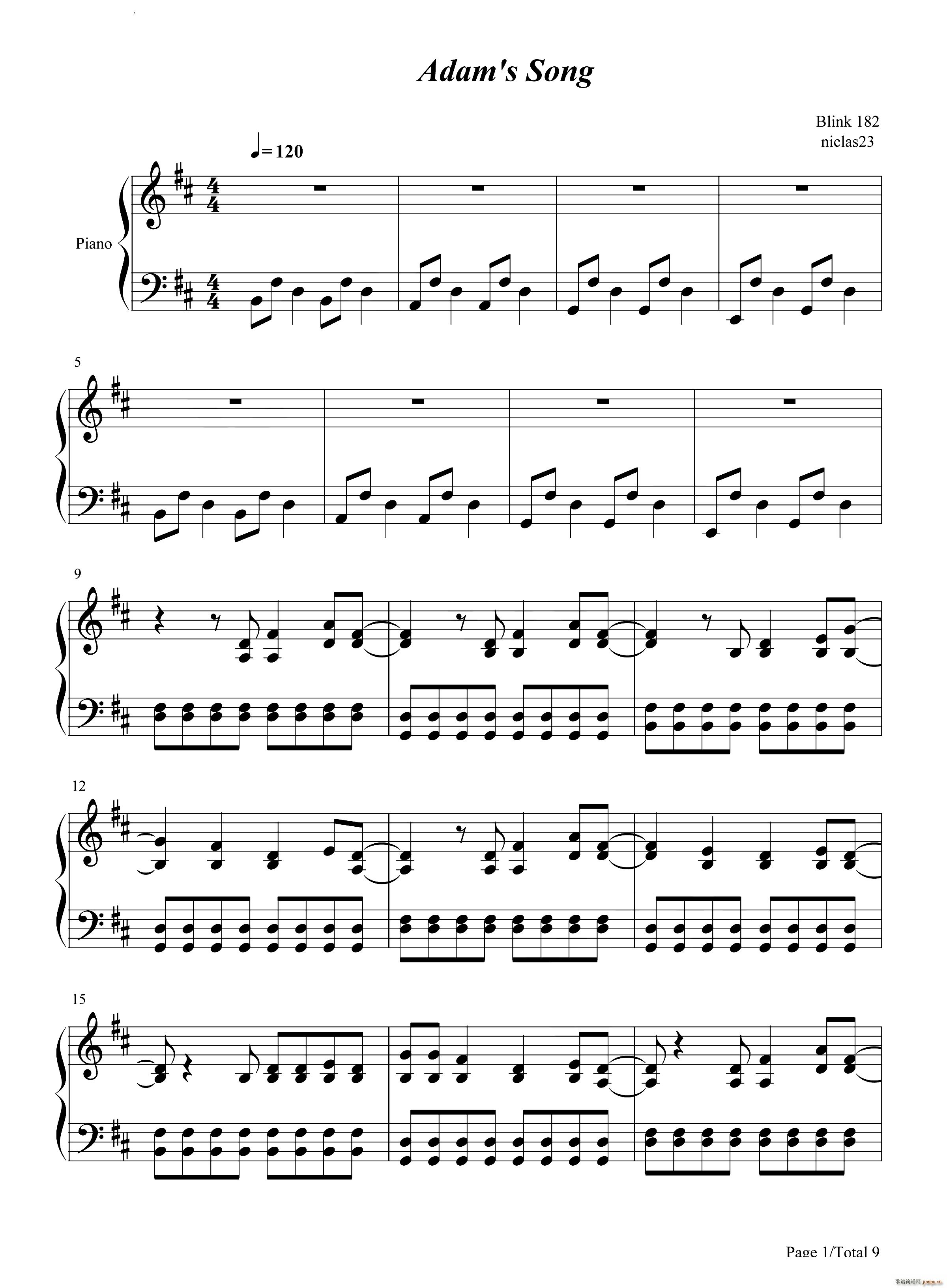 Adams Song(V)1