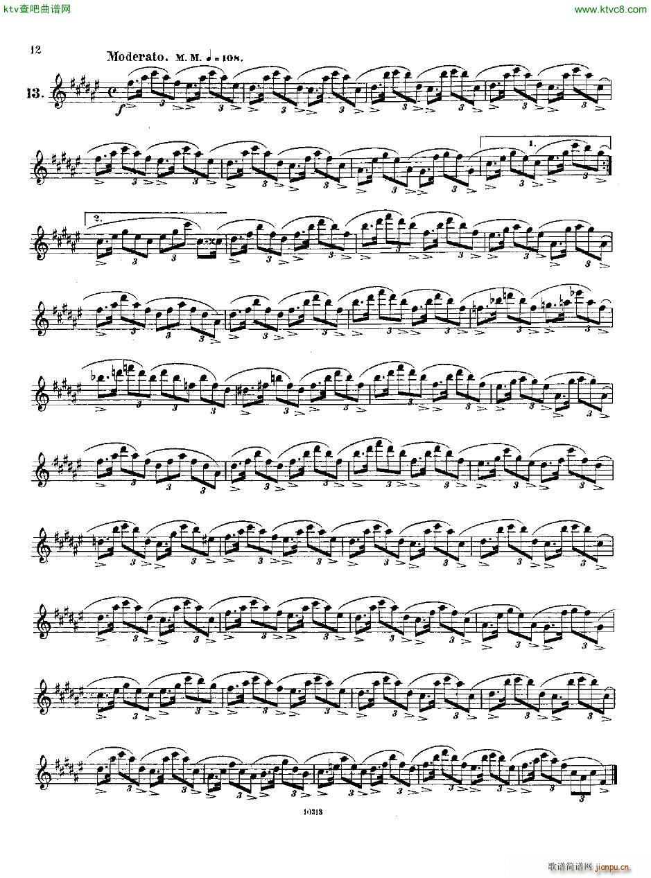 Andersen op 37 Kleine Capricen fl solo(V)11