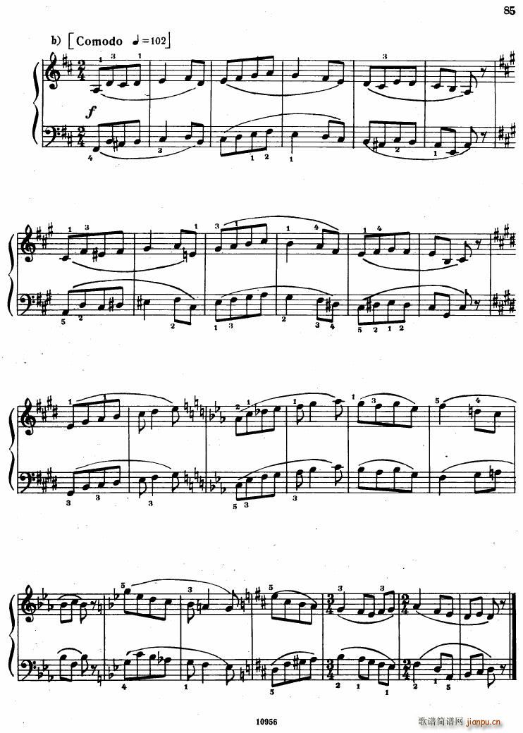 Bartok SZ 107 Mikrokosmos for Piano 97 121(V)10