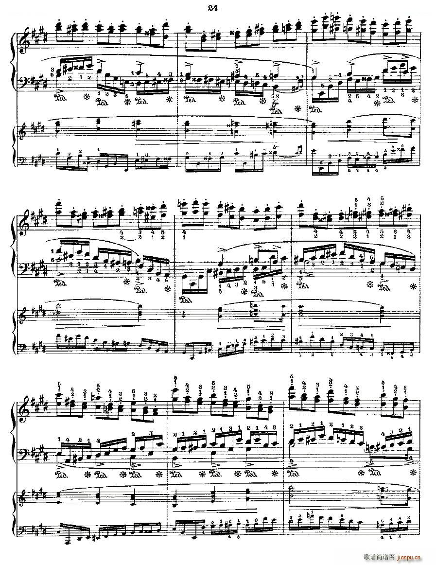 Ф  Fr Chopin Op 25 No5 1(V)8