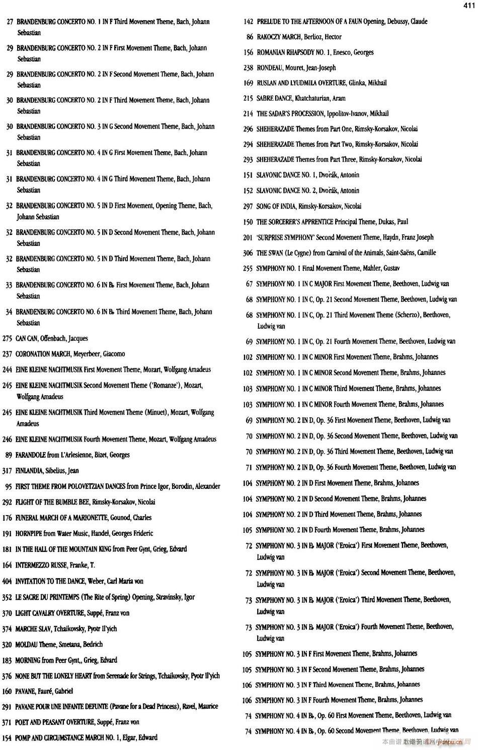 The Real Little Classical Fake Book P401 413(ʮ�ּ�����)10