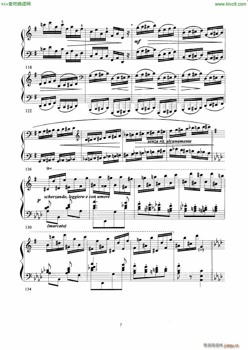 Cadenza for Liszt s Hungarian Rhapsody No 2(V)7