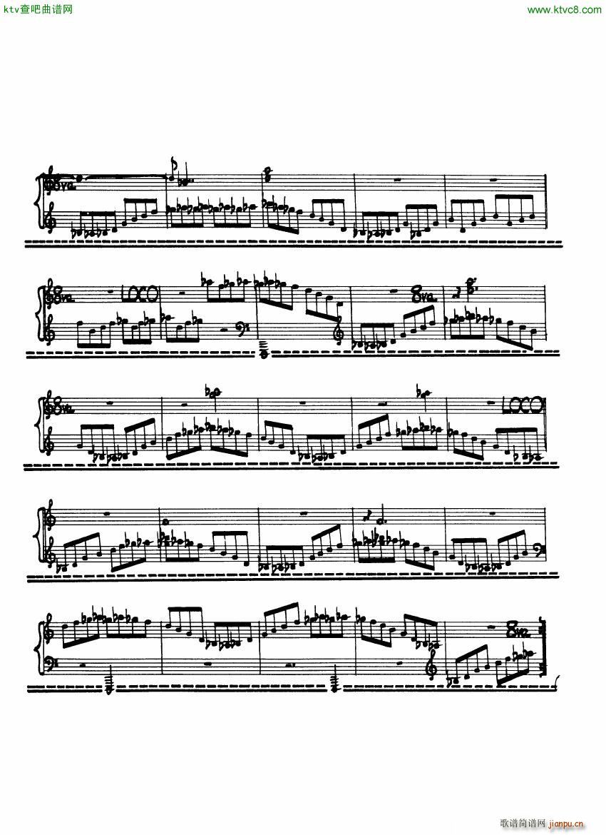 Cage Sonatas and Interludes for prepared piano(V)33