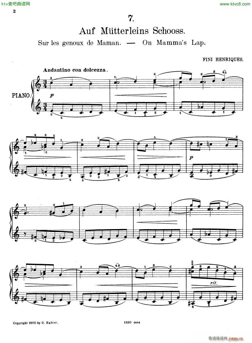 Henriques bilderbuch heft 2(V)1