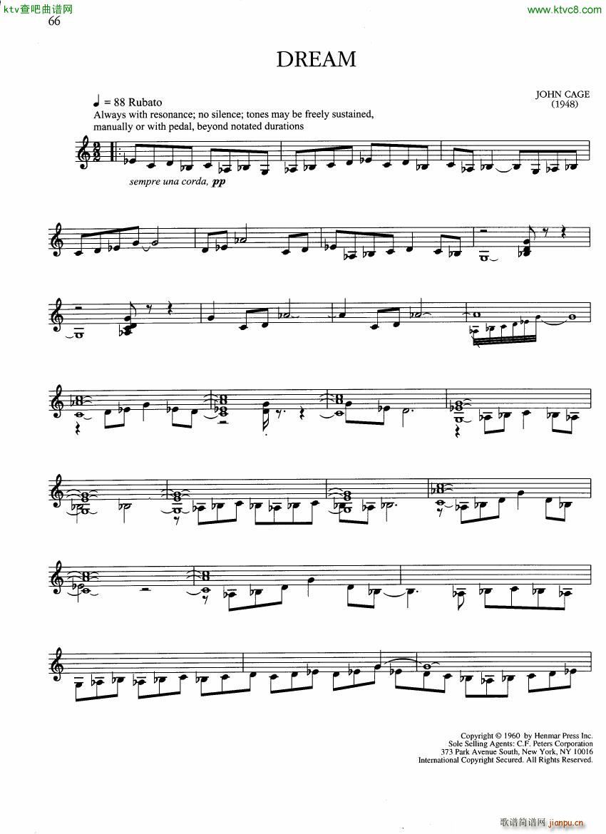 John Cage Piano works 1938 1948 (V)26