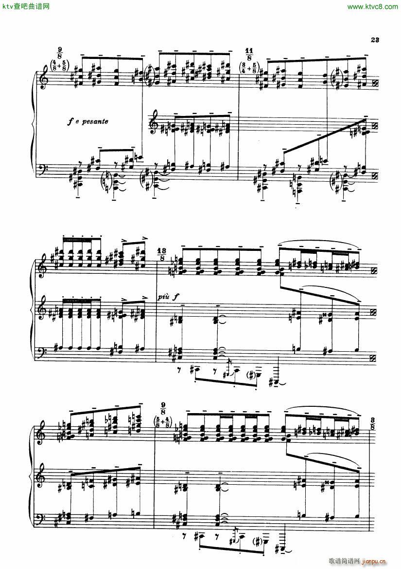 Casella Sonatina piano(V)3