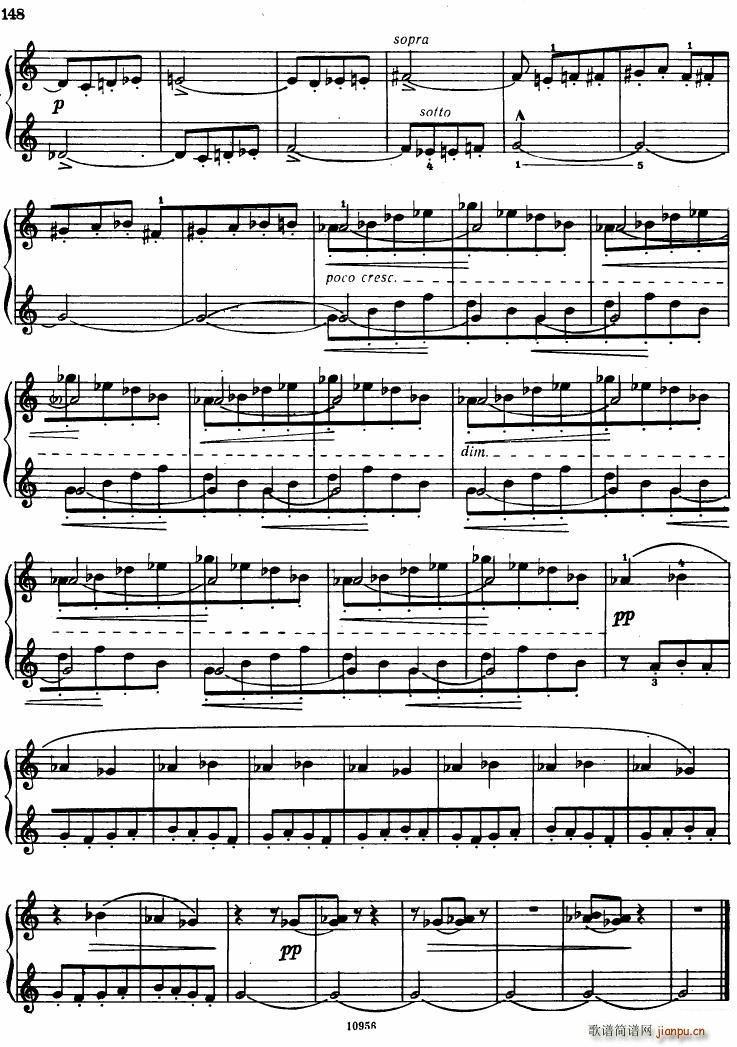 Bartok SZ 107 Mikrokosmos for Piano 140 153(V)9