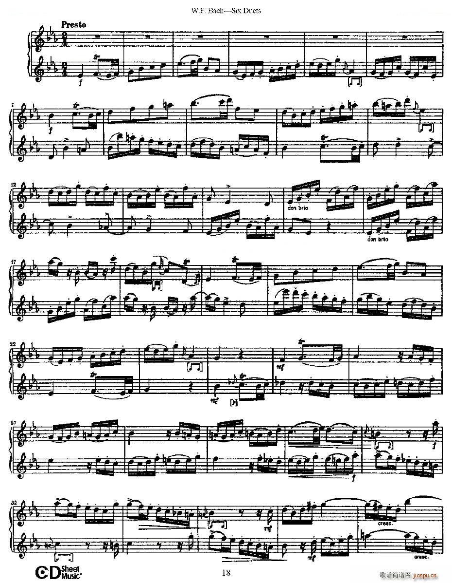 Six Duets ֮ ׶ྚ ~(V)5