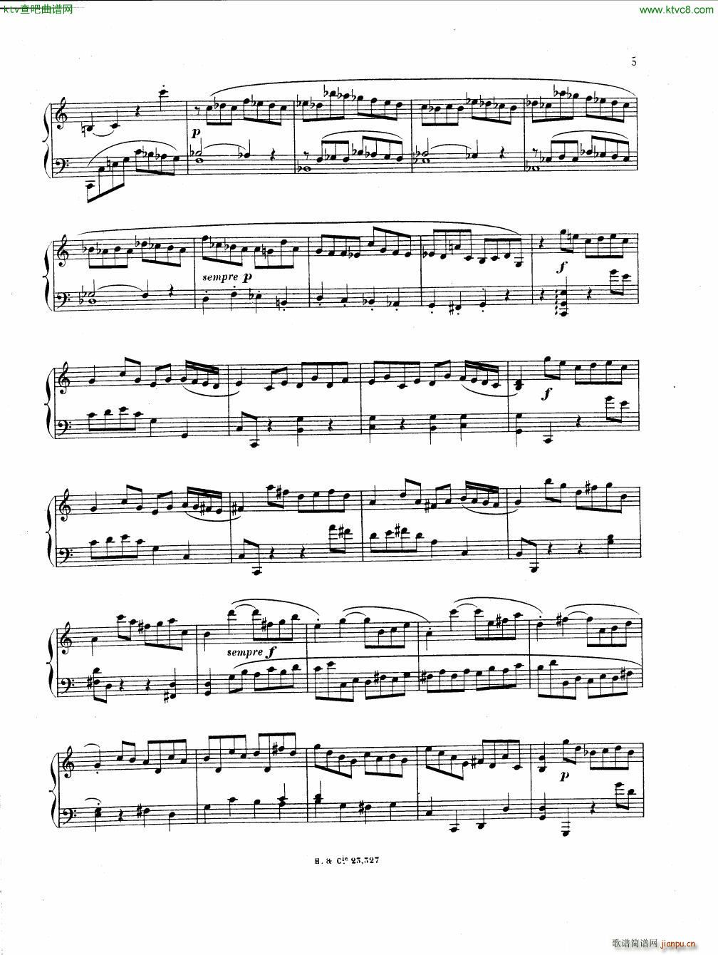 Hahn Reynaldo Piano sonatina(V)5