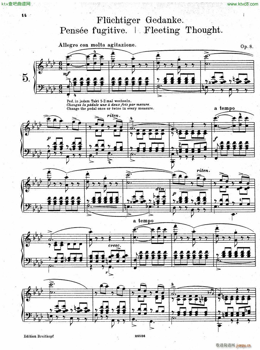 Henselt Piano Solo Album(V)13