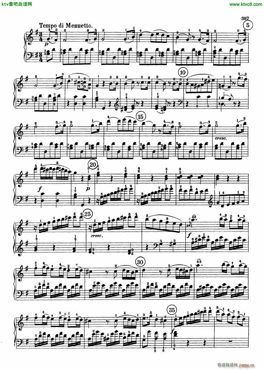 Beethoven op 49 no 2 Piano Sonata(V)5