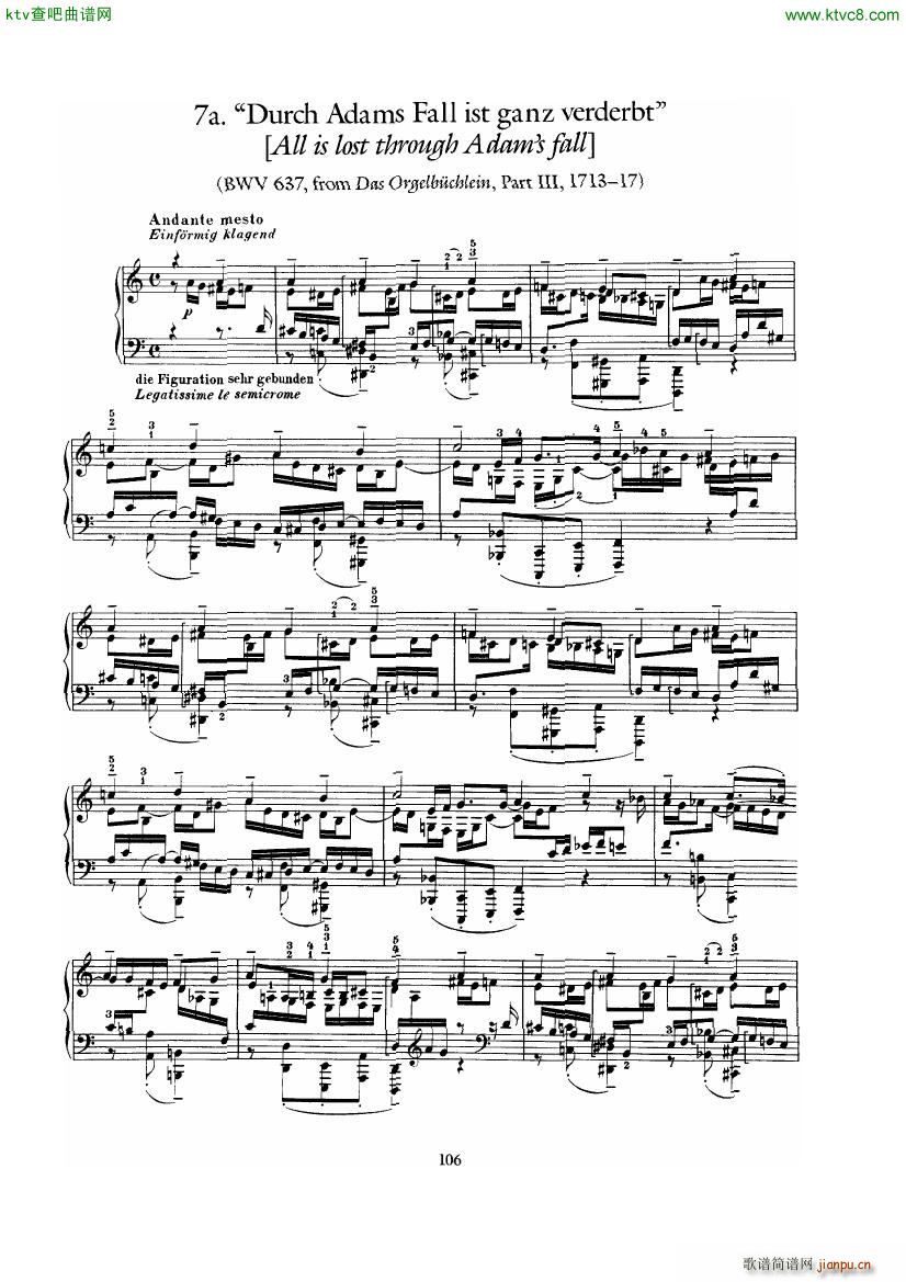 Bach Busoni Ten Chorale Preludes(V)10