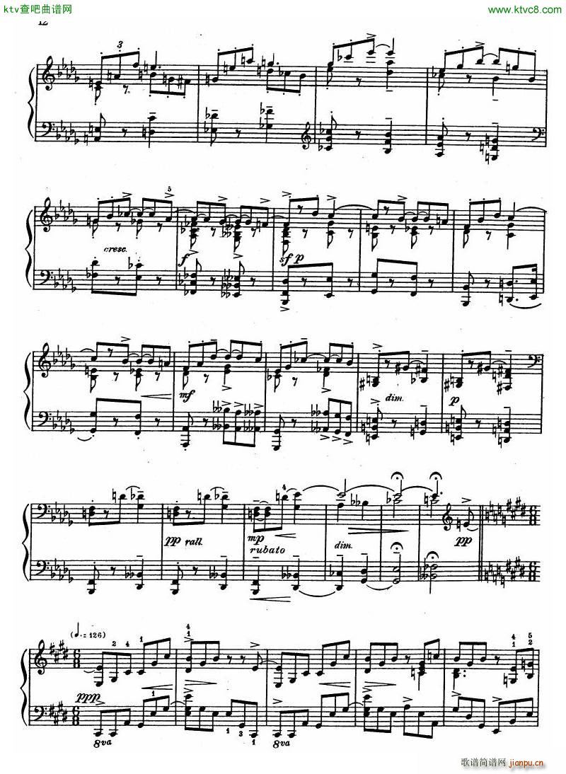 Chasins Three Chinese Pieces Narrative(V)11