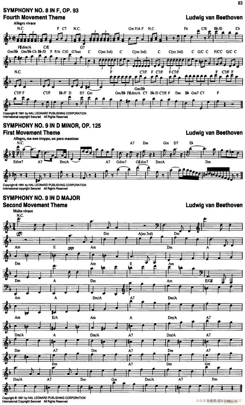 The Real Little Classical Fake Book P81 100(ʮ�ּ�����)3