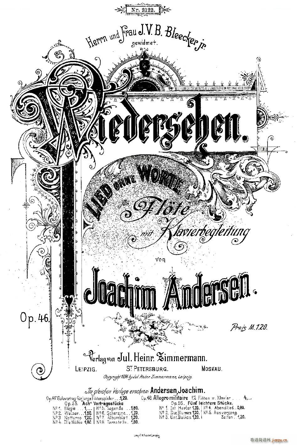 Wiedersehen Op 46 L(chng) ٰ ~(V)1