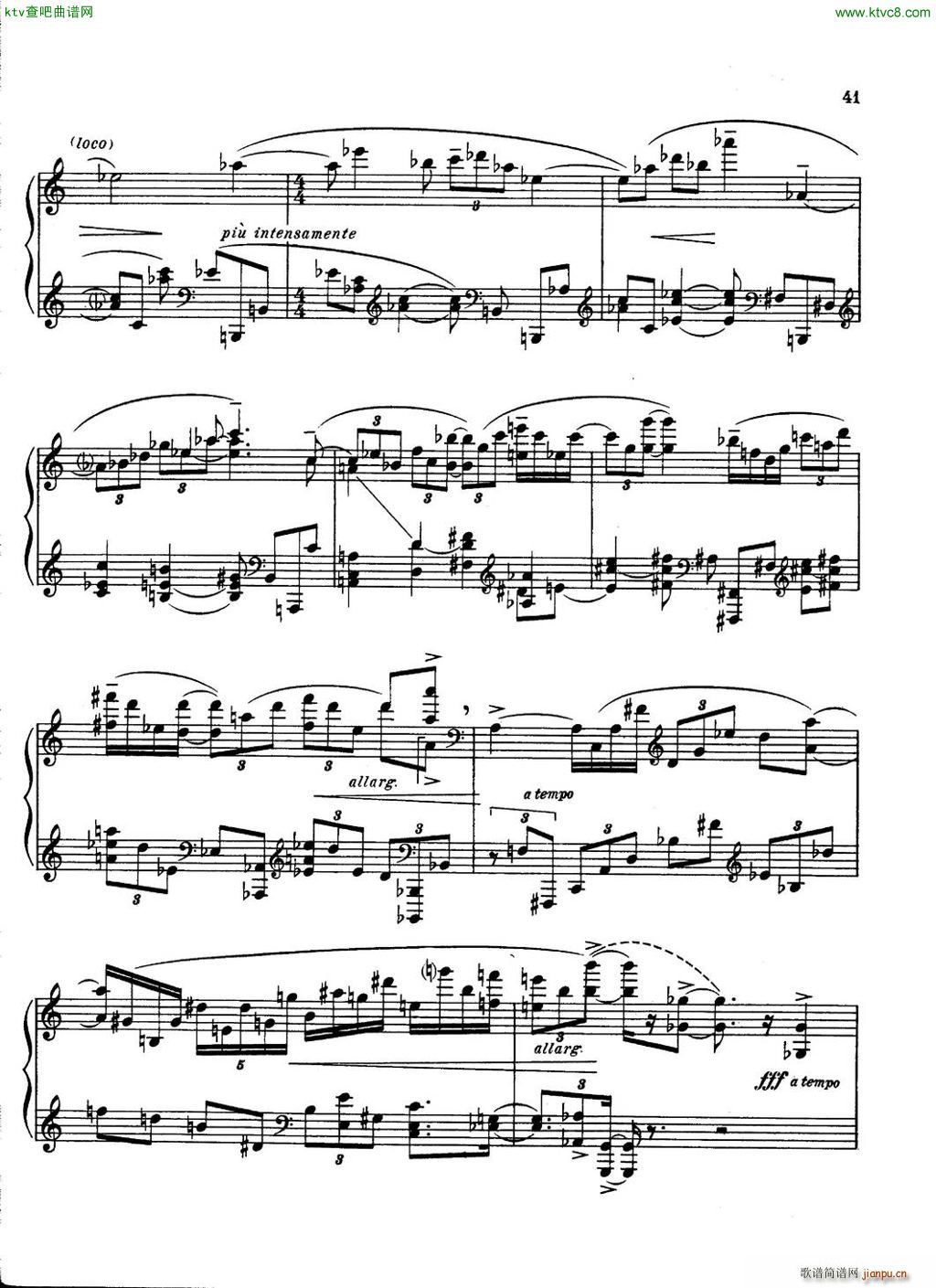 Carter Piano Sonata(V)41