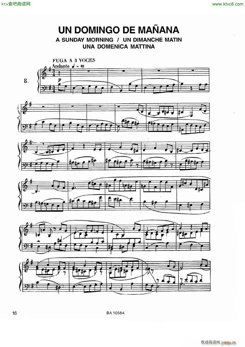 guastavino 10 preludios para piano(V)15