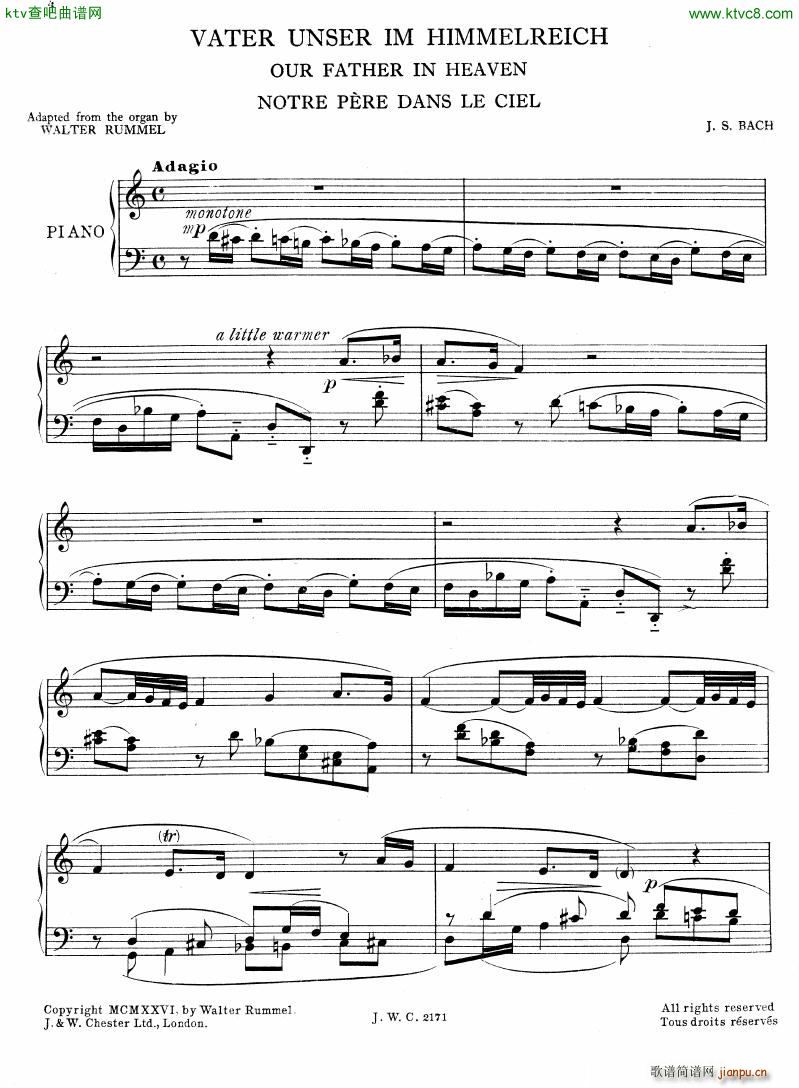 Bach Rummel Transcriptions(V)14
