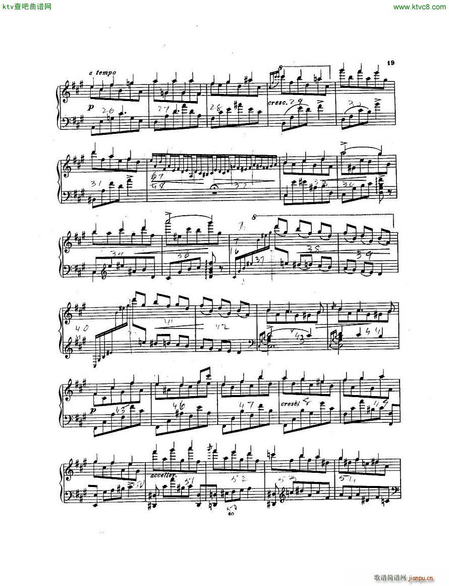 Antipov op 1 Trois Etudes(V)18