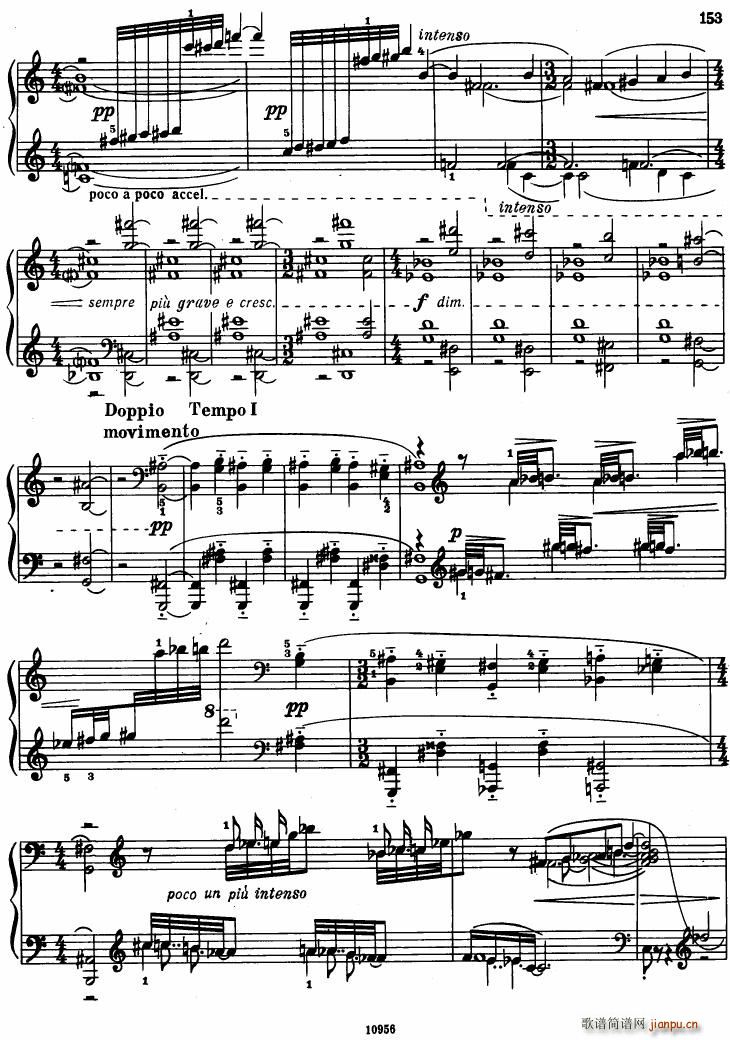 Bartok SZ 107 Mikrokosmos for Piano 140 153(V)14