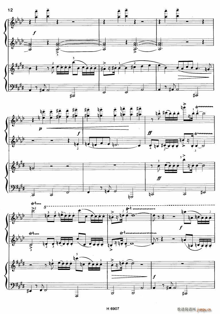 Barton Sonatina for 4 hands(V)12
