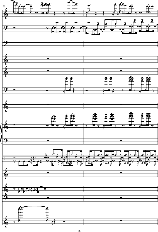²((l )V)16