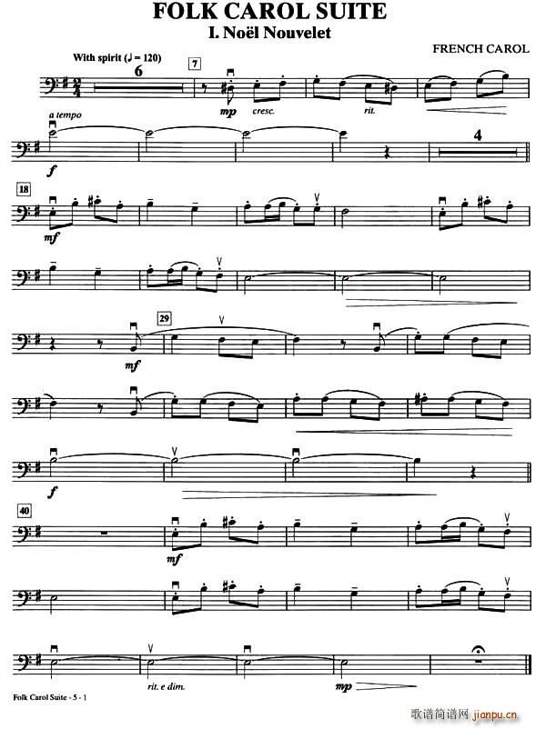 FOLK CAROL SUITE (V)1