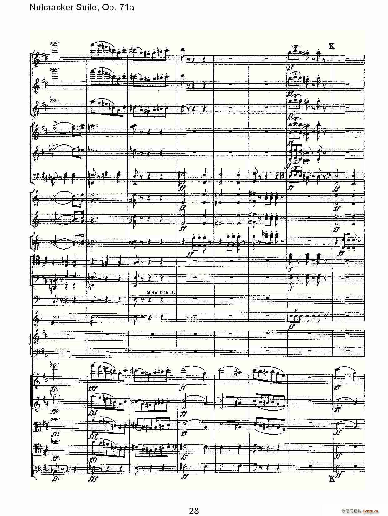 Nutcracker Suite, Op.71a(ʮּ)28