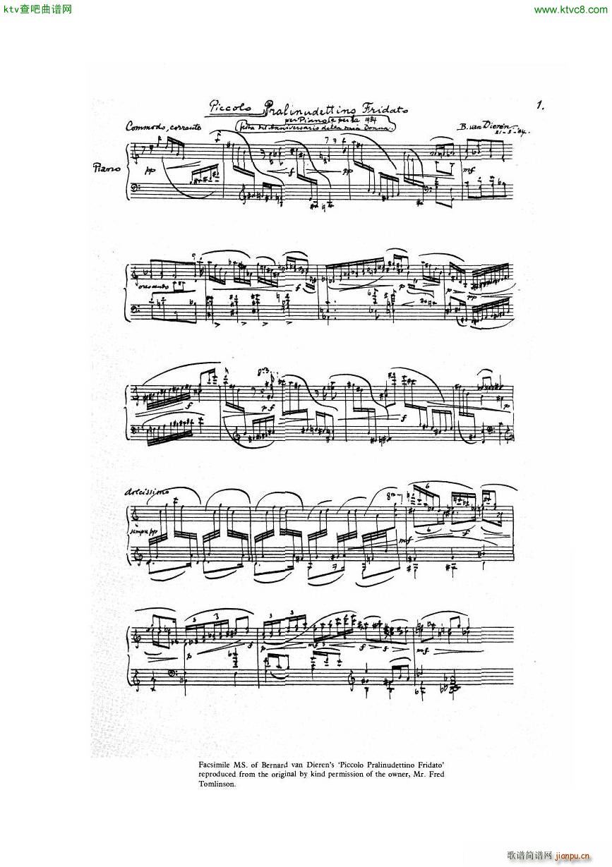 Van Dieren Piccolo Pralinudettino Fridato(V)5