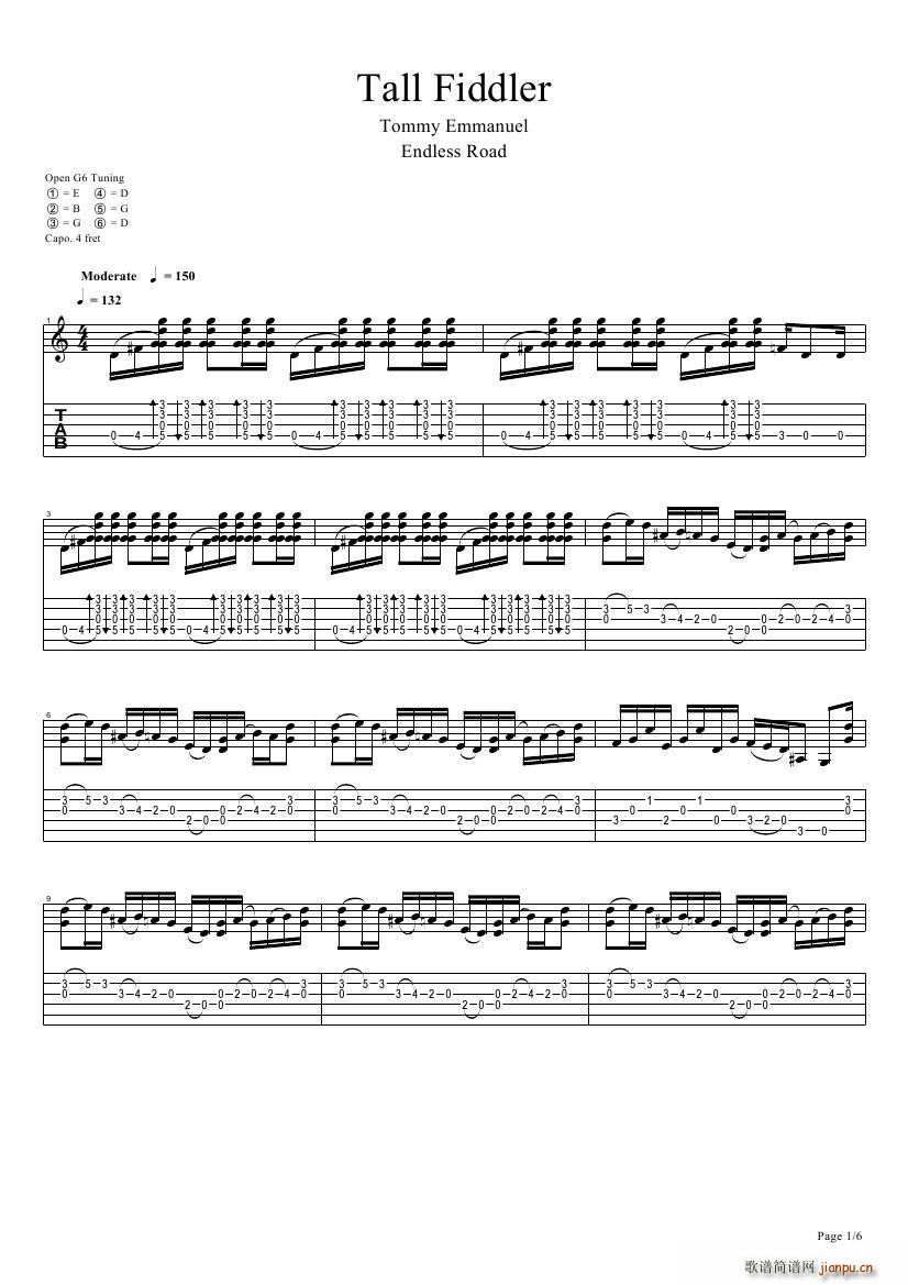 tommy emmanuel tall fiddler ָ(V)1