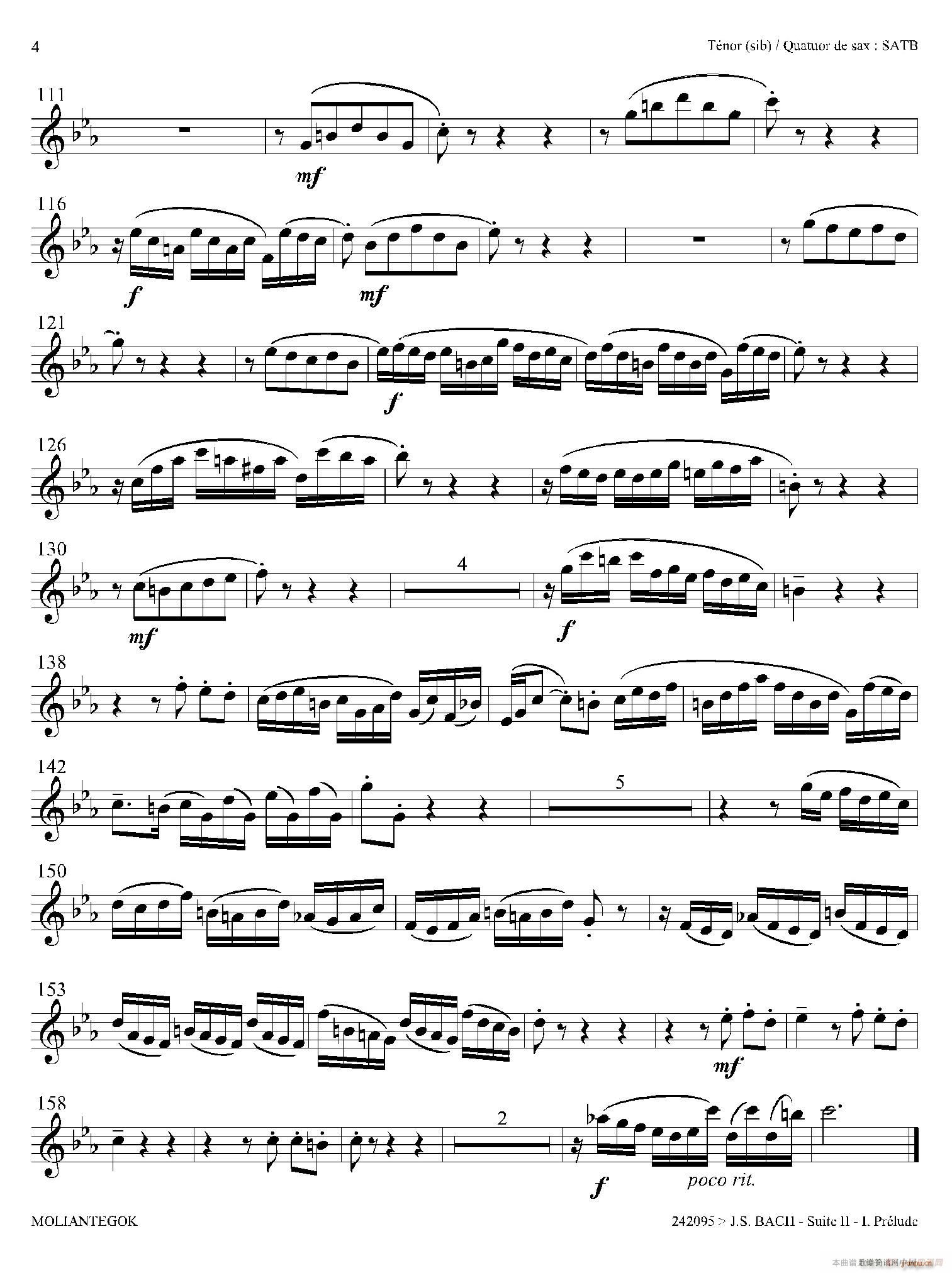 Suite anglaise No 2 BWV 807 M֮ ǰ _˹(ʮּ)3