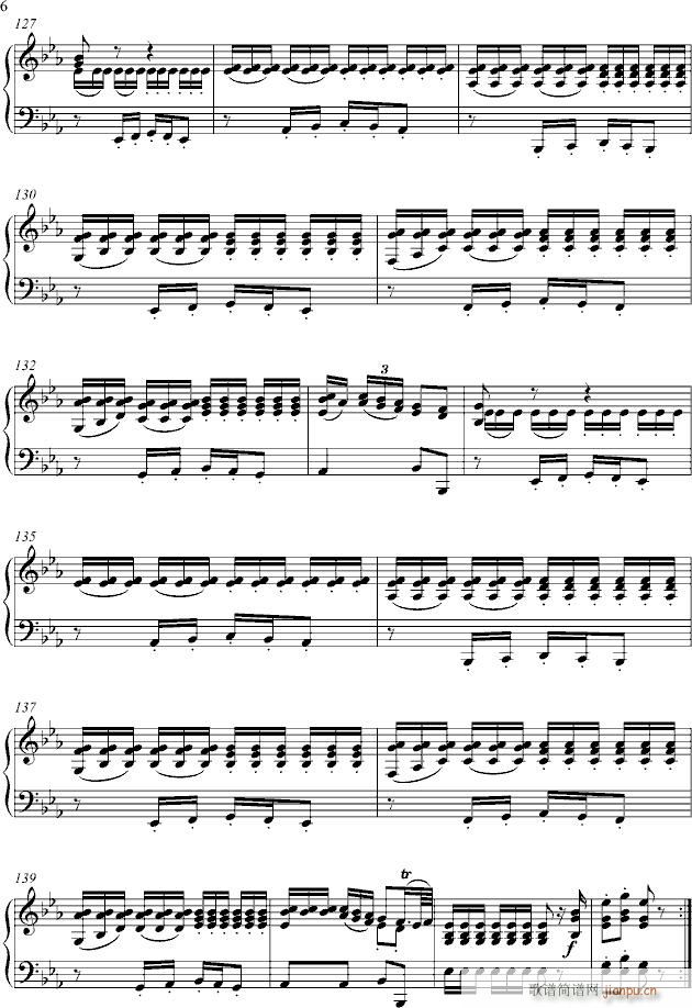 Symphony No.1 for Piano Solo(V)6
