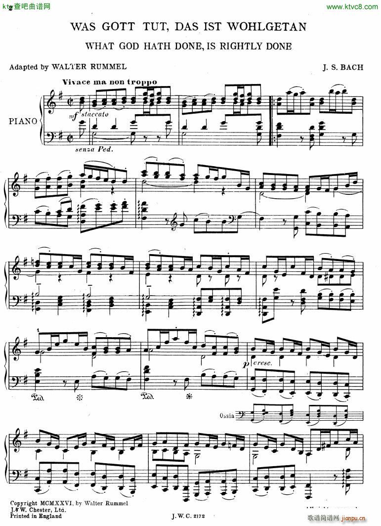 Bach Rummel Transcriptions(V)17