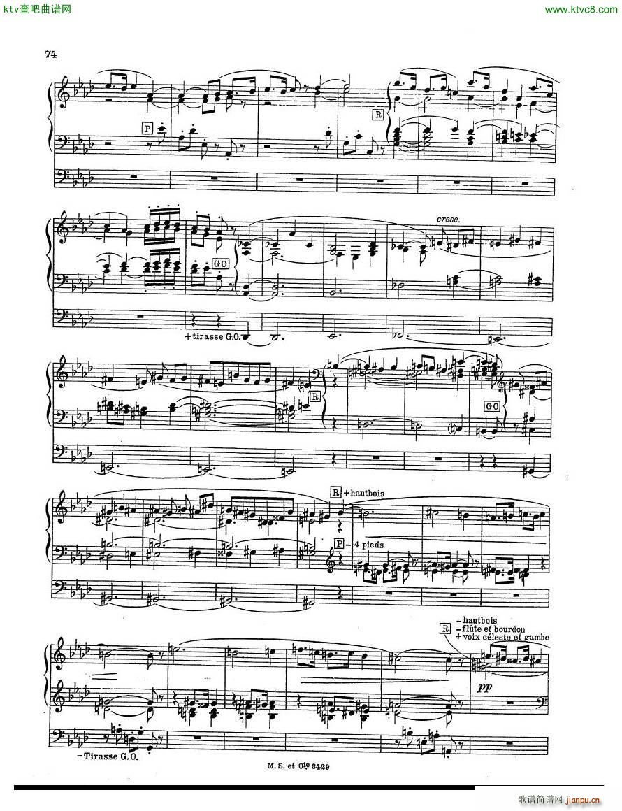 Emmanuel Maurice Andantino organ(V)3
