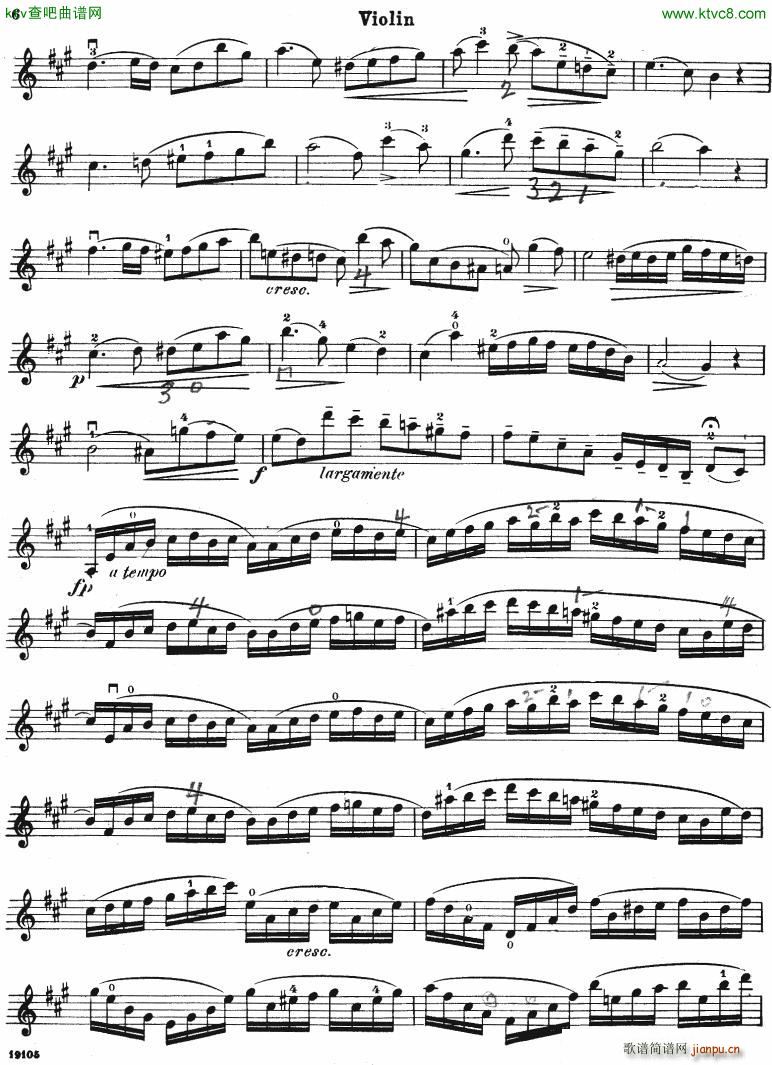 Accolay Jean Baptiste Violin Concerto vl part(V)9