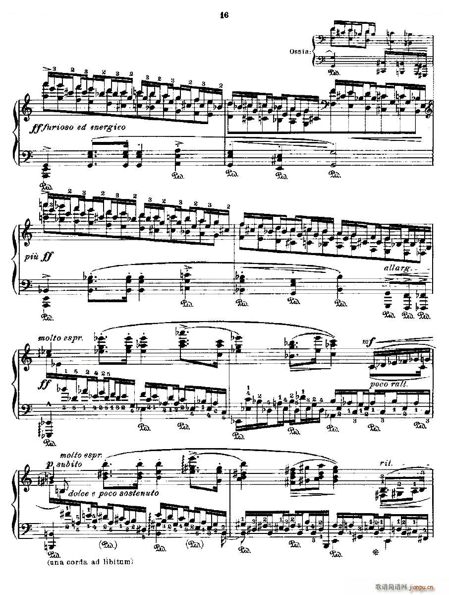 Ф  Fr Chopin Op 25 No11(V)6