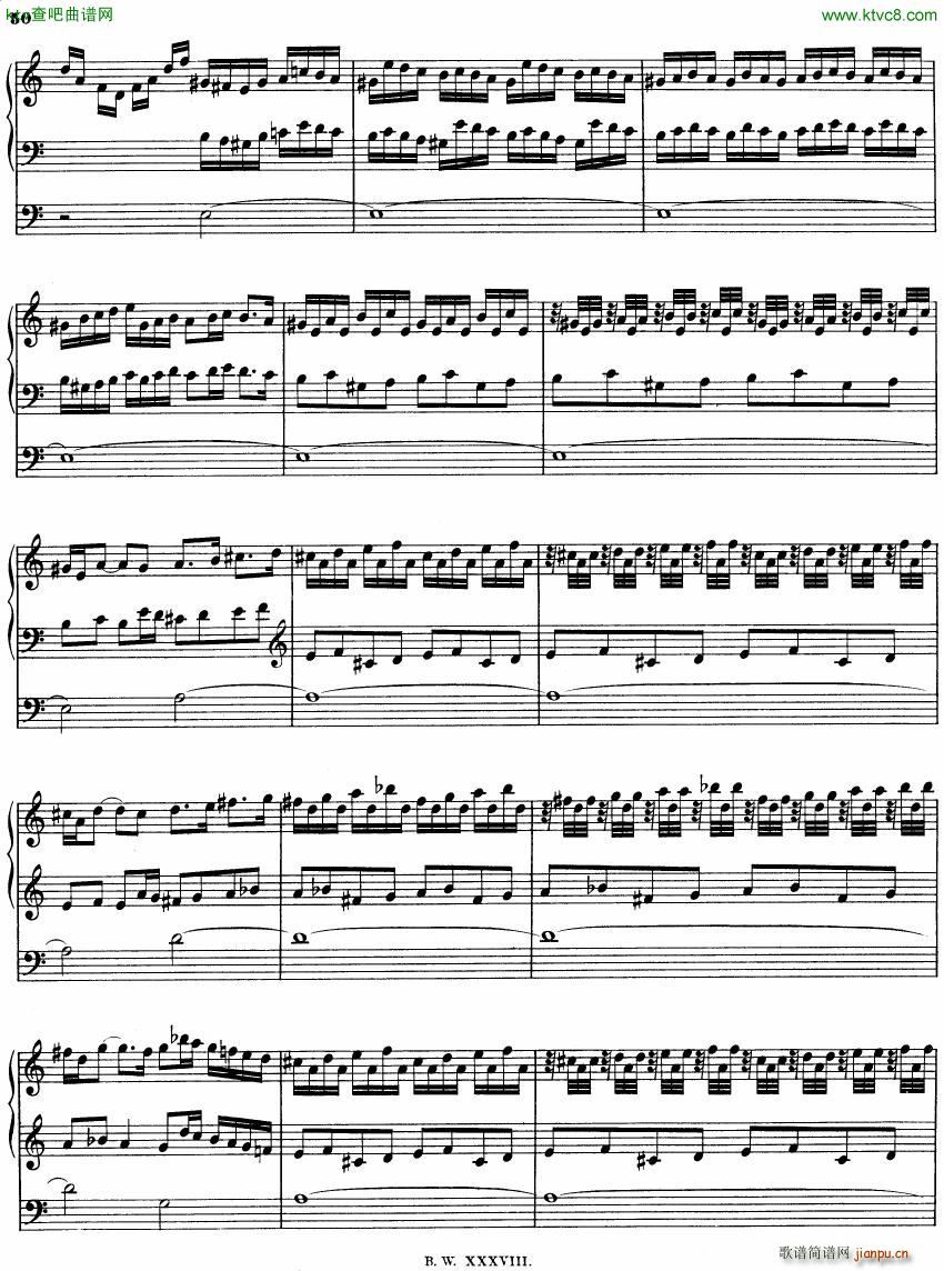 Bach JS BWV 561 Fantasia Fugue in Am(V)3